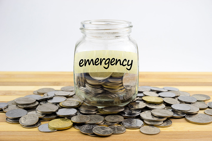 Financial Emergencies that Accumulate Debt